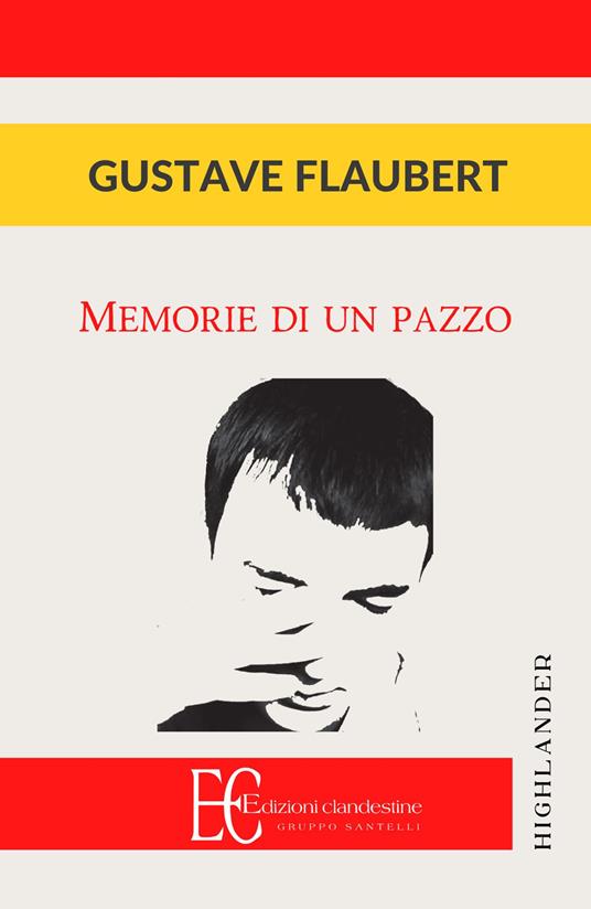 Memorie di un pazzo - Gustave Flaubert - copertina
