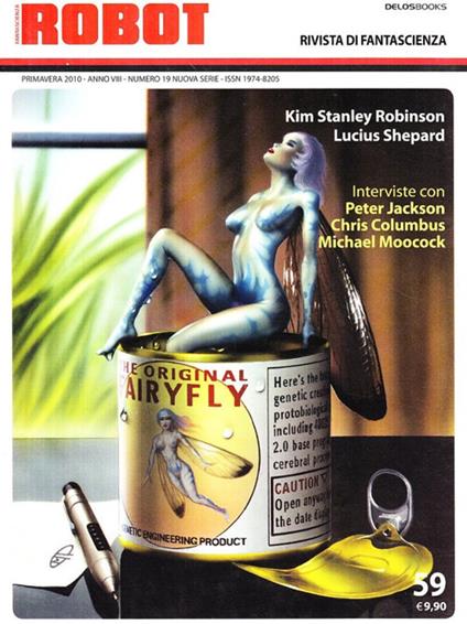 Robot. Rivista di fantascienza (2010). Vol. 59 - copertina