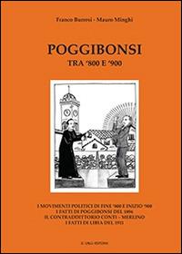 Poggibonsi tra '800 e '900. I movimenti di fine '800 e inizio '900. I fatti di Poggibonsi del 1896 - Franco Burresi,Mauro Minghi - copertina