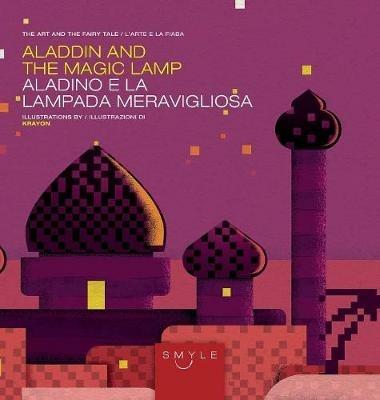 Aladino e la lampada meravigliosa-Aladdin and the magic lamp - copertina