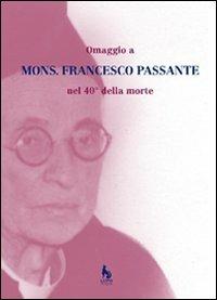 Omaggio a Mons. Francesco Passante - copertina