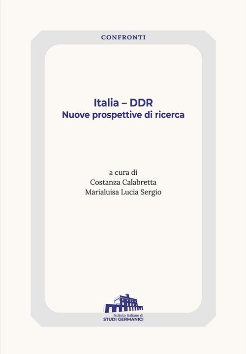 Italia – DDR. Nuove prospettive di ricerca - copertina