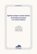 Spirito europeo e senso storico. Gli intellettuali tedeschi e la cultura italiana