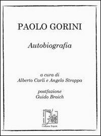 Autobiografia - Paolo Gorini - copertina