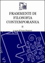 Frammenti di filosofia contemporanea. Vol. 2