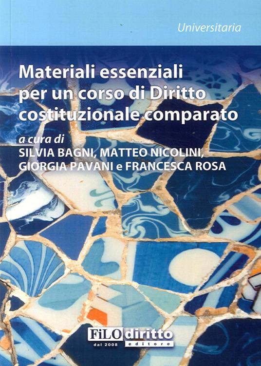 Materiali essenziali per un corso di diritto costituzionale comparato - copertina