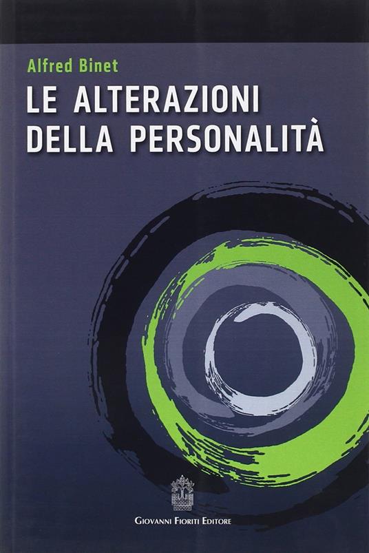 Le alterazioni della personalità - Alfred Binet - copertina