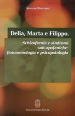 Delia, Marta e Filippo. Schizofrenia e sindromi sub-apofaniche. Fenomenologia e psicopatologia