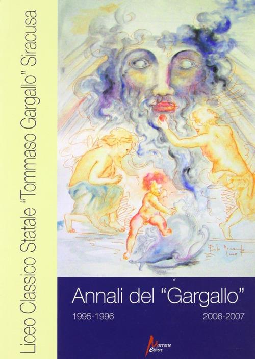 Annali del Liceo classico «T. Gargallo» 1995-96/2006-07 - copertina