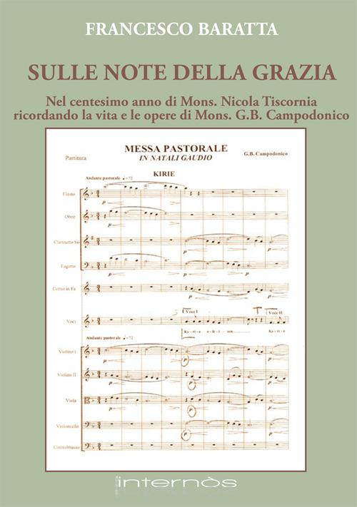 Sulle note della grazia nel centesimo anno di mons. Nicola Tiscornia ricordando la vita e le opere di mons. Campodonico - Francesco Baratta - copertina