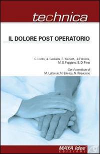 Il dolore post operatorio - copertina