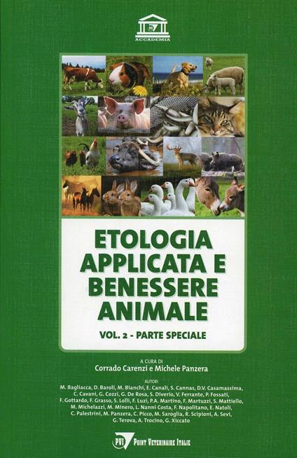 Etologia applicata e benessere animale. Vol. 2 - copertina