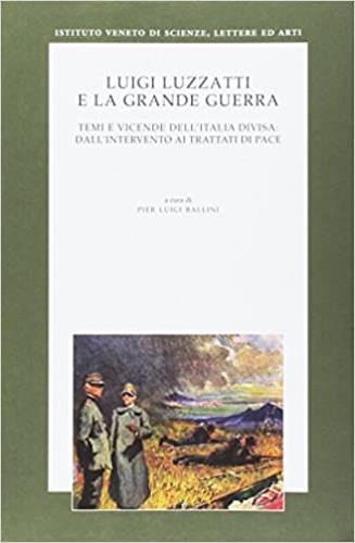 Luigi Luzzatti e la grande guerra - Pierluigi Ballini - copertina