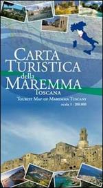 Carta turistica della Maremma Toscana 1:200.000