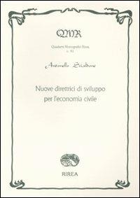 Nuove direttrici di sviluppo per l'economia civile - Antonello Scialdone - copertina