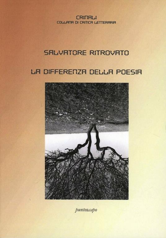 La differenza della poesia - Salvatore Ritrovato - copertina