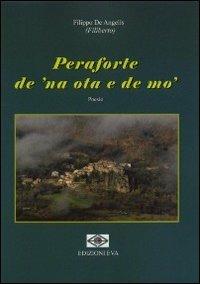 Peraforte de una ota e de mo' - Filippo De Angelis - copertina