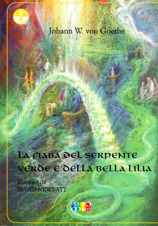 La fiaba del serpente verde e della bella Lilia - Johann Wolfgang Goethe - copertina