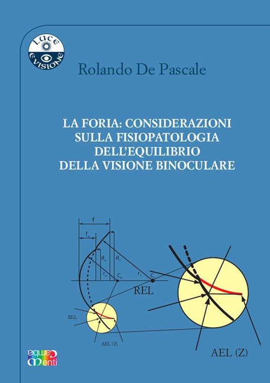 La foria: considerazioni sulla fisiopatologia dell'equilibrio della visione binoculare - Rolando De Pascale - copertina