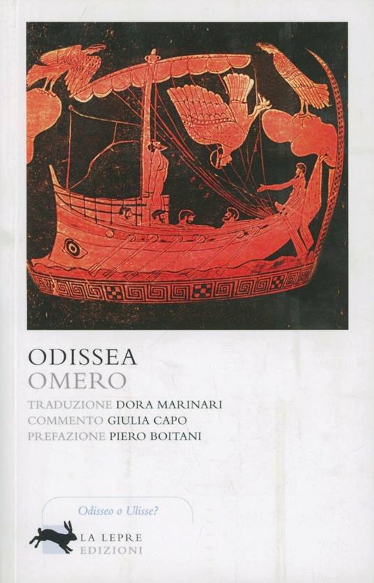 Odissea - Omero - copertina