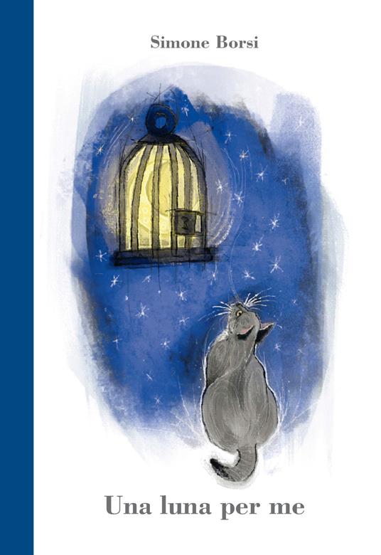 Una luna per me - Simone Borsi - copertina