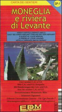 SP-1 Moneglia e Riviera di Levante. Carte dei sentieri di Liguria - copertina