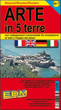 SP-7 carte 5 Terre. Carte dei sentieri di Liguria - copertina