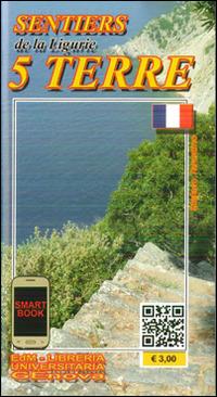 Libro sentieri di Liguria 5 Terre. Ediz. francese - copertina
