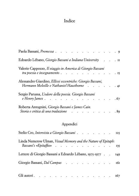 Lezioni americane di Giorgio Bassani - 2