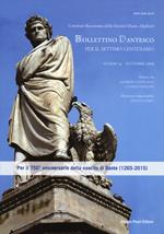 Bollettino dantesco. Per il settimo centenario (2015). Vol. 4