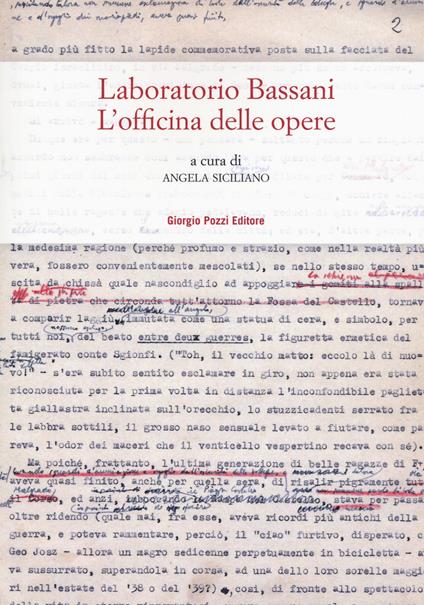 Laboratorio Bassani. L'officina delle opere. Atti del Convegno (Ferrara, 24-25 maggio 2018) - copertina