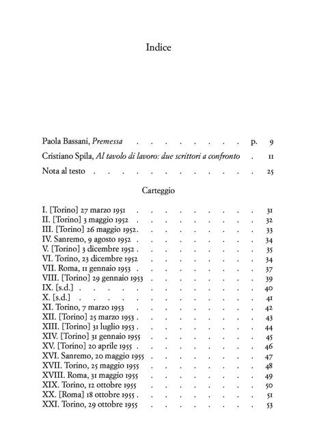 Bassani in redazione. Il carteggio con Italo Calvino (1951-1966) - 3
