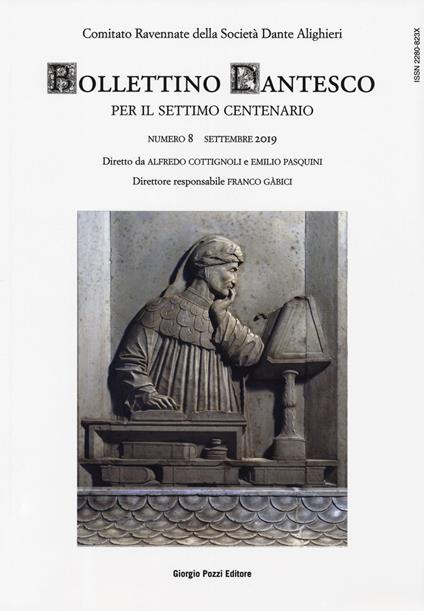 Bollettino dantesco. Per il settimo centenario (2019). Vol. 8 - copertina
