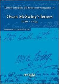 Owen McSwiny's letters (1720-1744). Ediz. multilingue - copertina