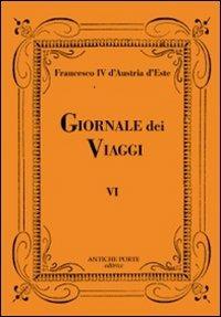 Giornale dei viaggi. Vol. 6 - copertina