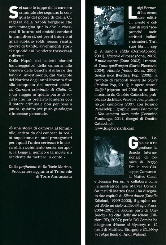 Carriera criminale di Clelia C. Un'epopea camorristica - Luigi Bernardi,Grazia Lobaccaro - 5