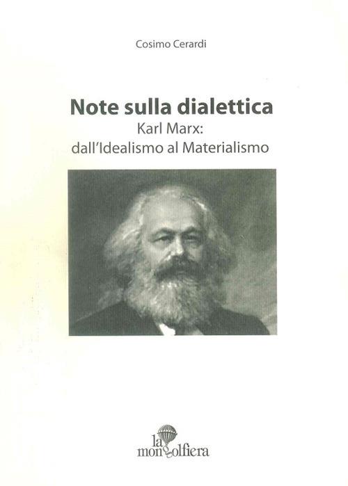 Note sulla dialettica. Karl Marx: dall'idealismo al materialismo - Cosimo Cerardi - copertina