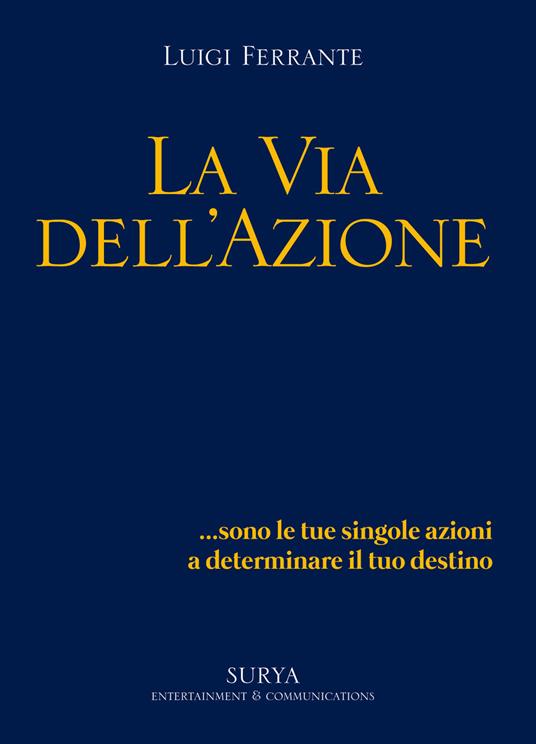 La via dell'azione - Luigi Ferrante - copertina