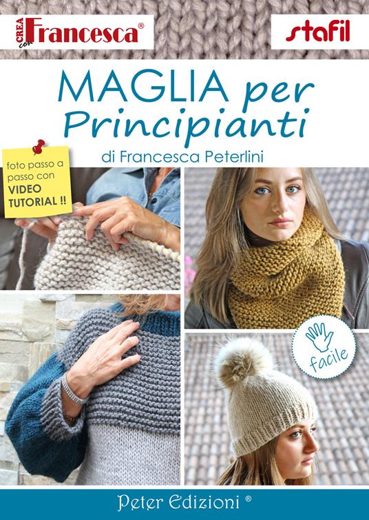 Maglia per principianti - Francesca Peterlini - copertina