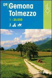 Gemona Tolmezzo 1:25.000 - copertina