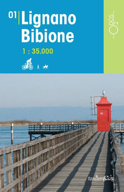 Lignano, Bibione 1:35.000 - Chiara Gaetani,Marco Vertovec - copertina