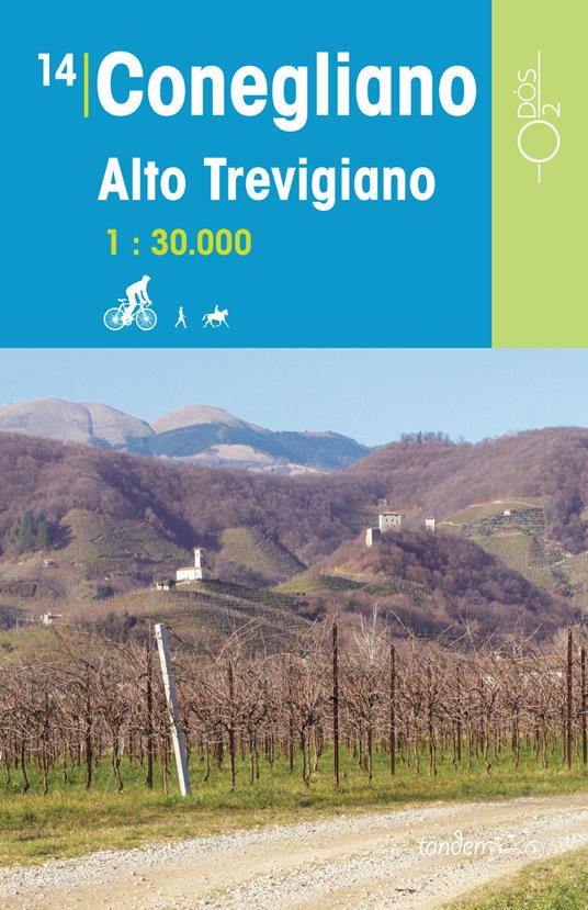 Conegliano alto trevigliano 1:30.000 - Chiara Gaetani,Marco Vertovec - copertina