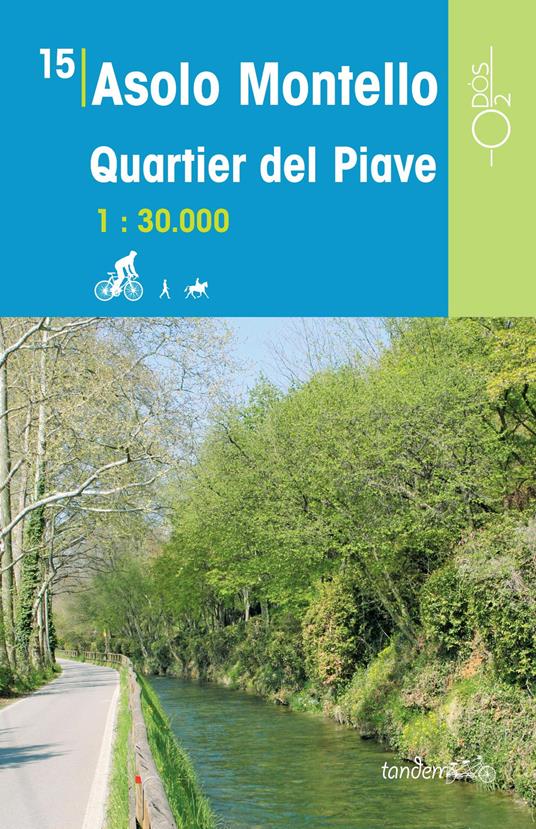 Asolo Montello quartier del Piave 1:30.000 - Chiara Gaetani,Marco Vertovec - copertina
