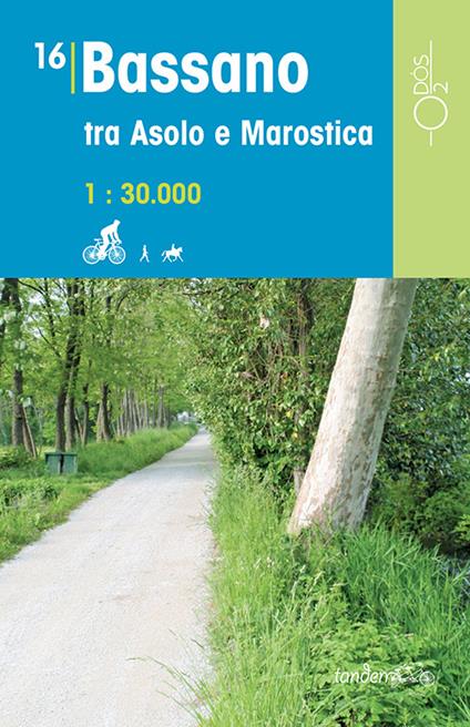 Bassano tra Asolo e Marostica 1:30.000 - Chiara Gaetani,Marco Vertovec - copertina