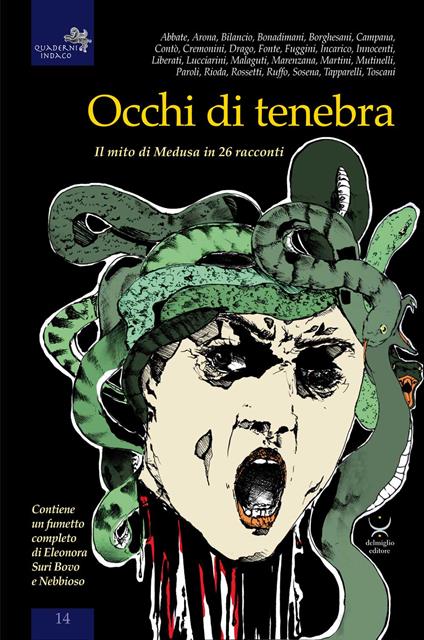 Occhi di tenebra. Il mito di medusa in 26 racconti - copertina