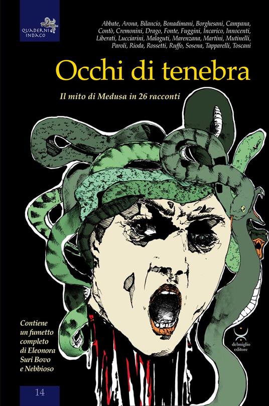 Occhi di tenebra. Il mito di medusa in 26 racconti - copertina