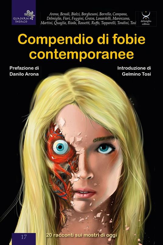 Compendio di fobie contemporanee. 20 racconti sui mostri di oggi - copertina