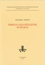 Parole galloitaliche in Sicilia