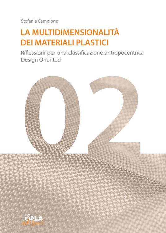 La multidimensionalità dei materiali plastici. Riflessioni per una classificazione antropocentrica design oriented - Stefania Camplone - copertina