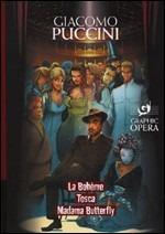 Puccini. La Bohème, Tosca, Madama Butterfly. Con CD Audio - copertina